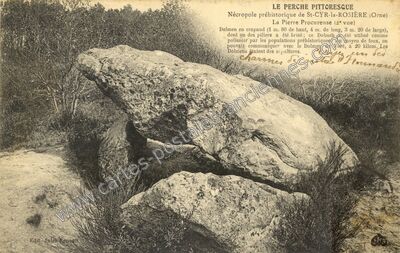 Carte postale ancienne Saint-Cyr-la-Rosière