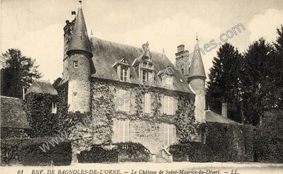 Carte postale ancienne Saint-Maurice-du-Désert