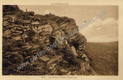 Carte postale ancienne Roche d'Oetre — Saint-Philbert-sur-Orne (Orne)