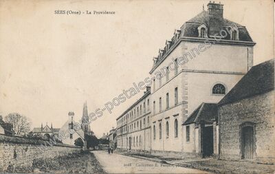 Carte postale ancienne La Providence — Sées (Orne)