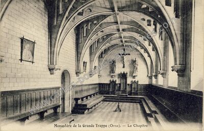 Carte postale ancienne La Grande Trappe — Soligny-la-Trappe (Orne)