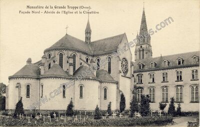 Carte postale ancienne La Grande Trappe — Soligny-la-Trappe (Orne)