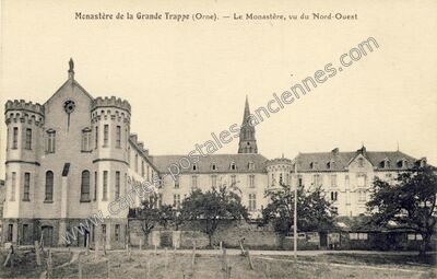 Carte postale ancienne La Grande Trappe — Soligny-la-Trappe (Orne)