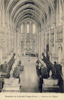 Carte postale ancienne La Grande Trappe — Soligny-la-Trappe (Orne)