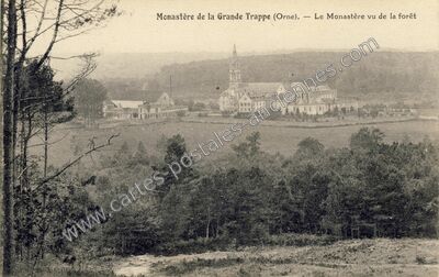 Carte postale ancienne La Grande Trappe — Soligny-la-Trappe (Orne)