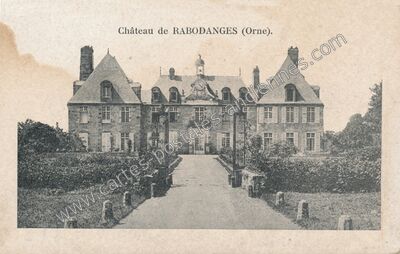 Carte postale ancienne Rabodanges