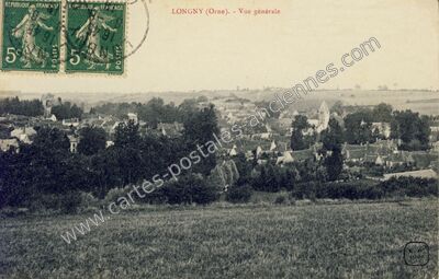 Carte postale ancienne Longny — Longny-au-Perche (Orne)