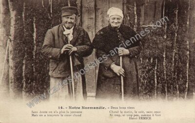 Carte postale ancienne Notre Normandie — Non Localisée (Orne)