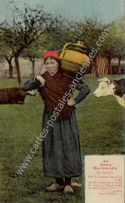 Carte postale ancienne Notre Normandie — Non Localisée (Orne)