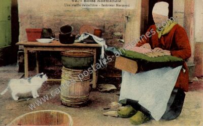 Carte postale ancienne Notre Normandie — Non Localisée (Orne)