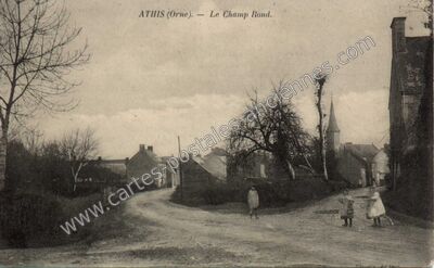 Carte postale ancienne Athis — Athis-de-l'Orne (Orne)