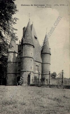 Carte postale ancienne Chateau de Carrouges — Carrouges (Orne)