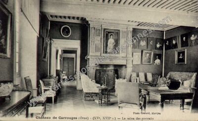 Carte postale ancienne Chateau de Carrouges — Carrouges (Orne)