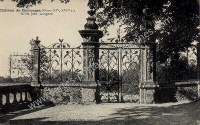 Carte postale ancienne Chateau de Carrouges — Carrouges (Orne)