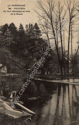 Carte postale ancienne Rouvrou — Ménil-Hubert-sur-Orne (Orne)