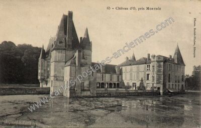 Carte postale ancienne Chateau d'O — Mortrée (Orne)