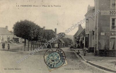 Carte postale ancienne La Perrière