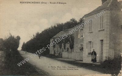 Carte postale ancienne Pervenchères