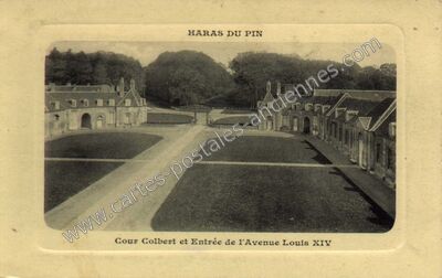 Carte postale ancienne Le Pin-au-Haras