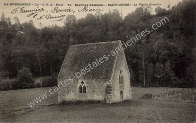 Carte postale ancienne St Ceneri — Saint-Céneri-le-Gérei (Orne)