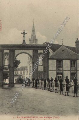 Carte postale ancienne La Grande Trappe — Soligny-la-Trappe (Orne)