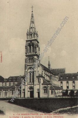 Carte postale ancienne La Grande Trappe — Soligny-la-Trappe (Orne)