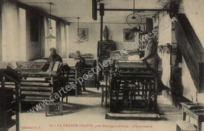 Carte postale ancienne La Grande Trappe — Soligny-la-Trappe (Orne)