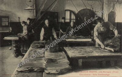 Carte postale ancienne La Grande Trappe — Soligny-la-Trappe (Orne)