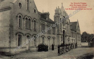 Carte postale ancienne La Grande Trappe — Soligny-la-Trappe (Orne)