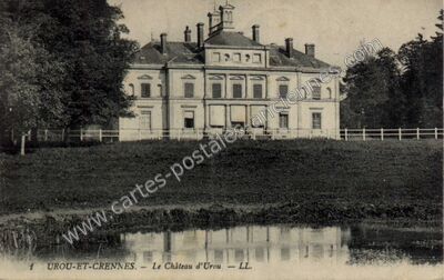 Carte postale ancienne Urou-et-Crennes