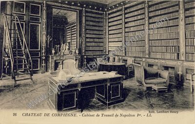 Carte postale ancienne Chateau de Compiegne — Compiègne (Oise)