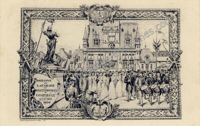 Carte postale ancienne Compiegne F1905 — Compiègne (Oise)