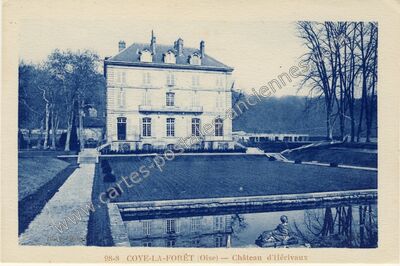 Carte postale ancienne Château d'Hérivaux — Coye-la-Forêt (Oise)