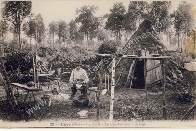 Carte postale ancienne Coye — Coye-la-Forêt (Oise)