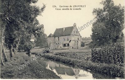 Carte postale ancienne Comelle — Orry-la-Ville (Oise)