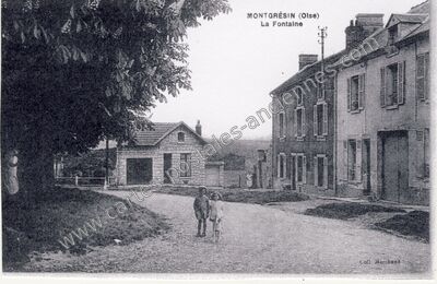 Carte postale ancienne Montgresin — Orry-la-Ville (Oise)
