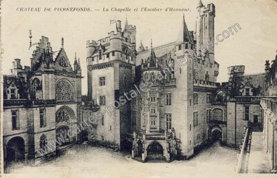 Carte postale ancienne Chateau de Pierrefonds — Pierrefonds (Oise)