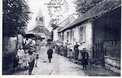 Carte postale ancienne Pisseleu — Pisseleu (Oise)