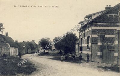 Carte postale ancienne Sains-Morainvillers