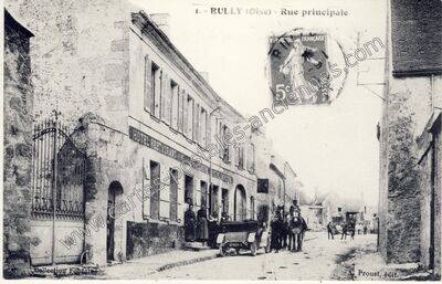 Carte postale ancienne Rully