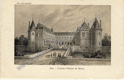 Carte postale ancienne Sarcus