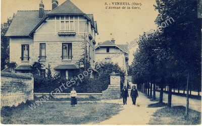 Carte postale ancienne Vineuil — Vineuil-Saint-Firmin (Oise)