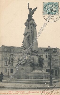 Carte postale ancienne Soissons — Soissons (Aisne)