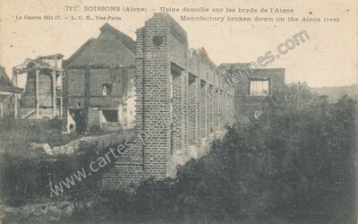 Carte postale ancienne Soissons — Soissons (Aisne)
