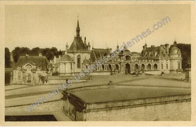 Carte postale ancienne Chateau de Chantilly — Chantilly (Oise)
