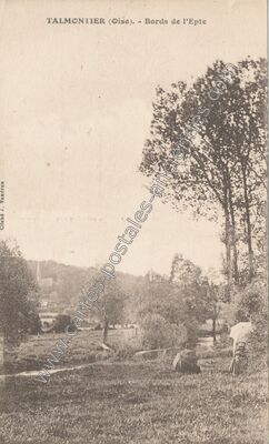 Carte postale ancienne Talmontiers