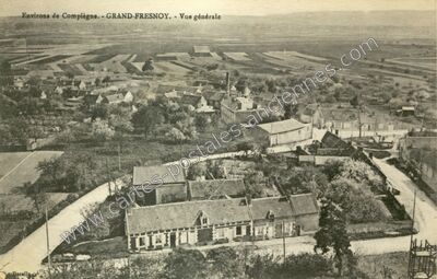 Carte postale ancienne Grand Fresnoy — Fresnoy-la-Rivière (Oise)