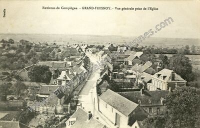 Carte postale ancienne Grand Fresnoy — Fresnoy-la-Rivière (Oise)