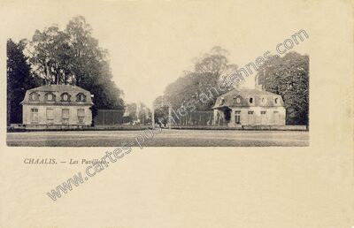 Carte postale ancienne Chaalis — Fontaine-Chaalis (Oise)