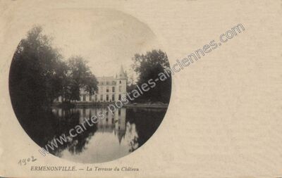 Carte postale ancienne Chateau d'Ermenonville — Ermenonville (Oise)